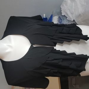 Kupcake Black Ruffled Bolero Sz 1X